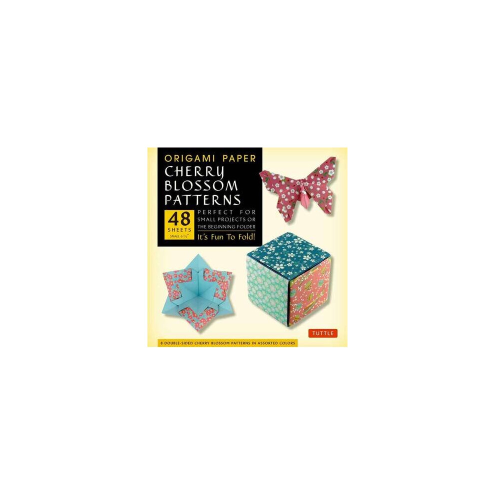 Origami Paper Cherry Blossom Patterns Small by Tuttle Publishing