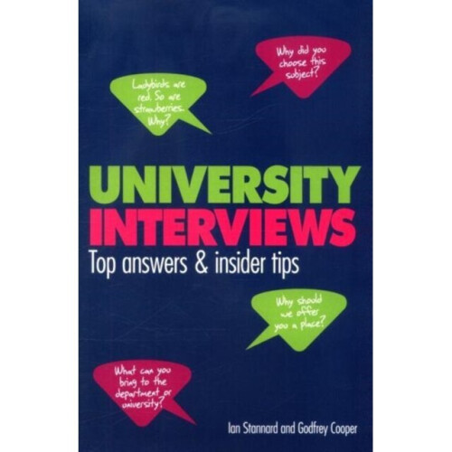 University Interviews by Stannard & IanCooper & Godfrey