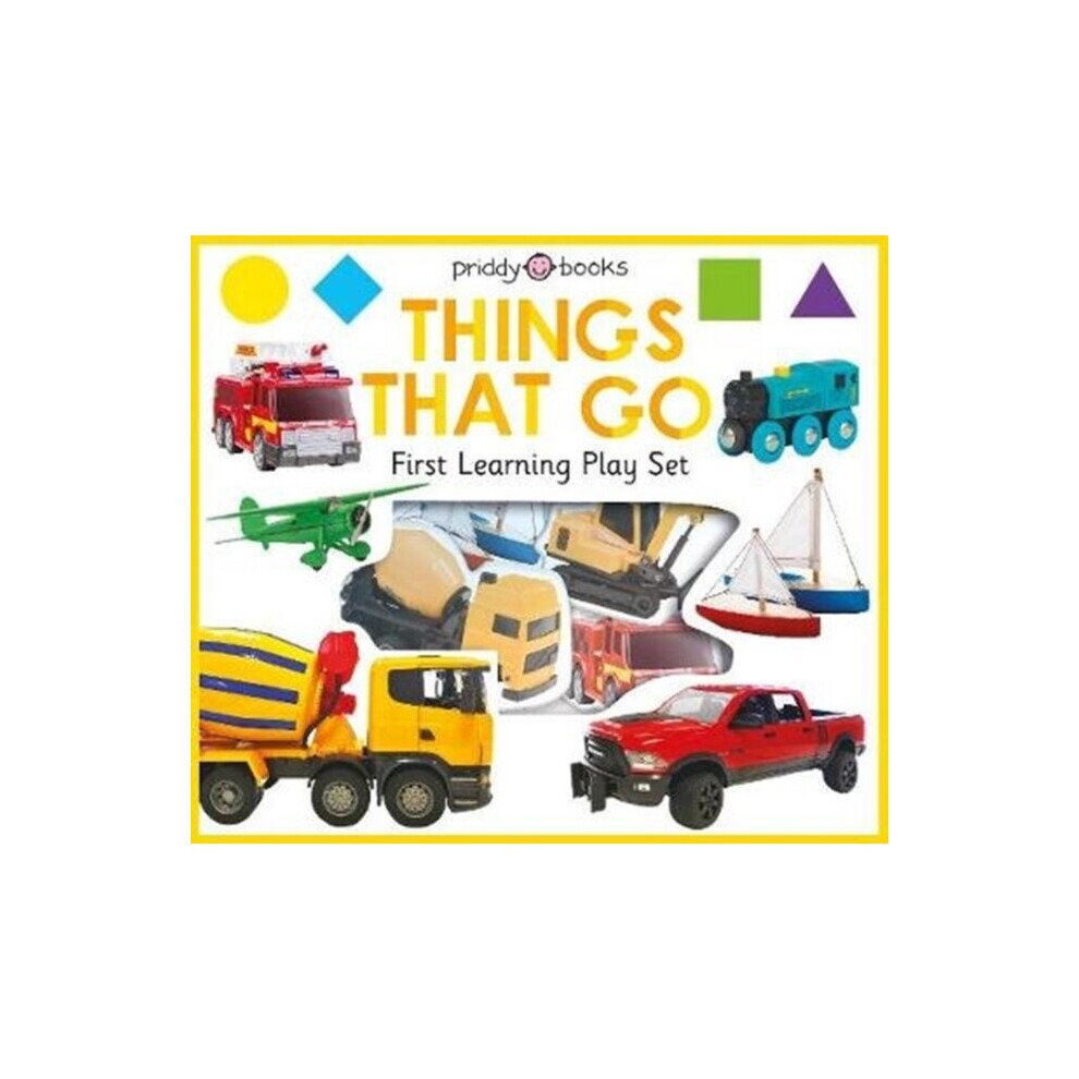 Priddy Books First Learning Things That Go Play Set By Priddy & Roger