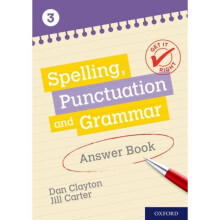 Get It Right KS3 11-14 Spelling Punctuation and Grammar Answer Book 3 by Danes & FrankCarter & Jill