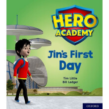 Hero Academy Oxford Level 1 Lilac Book Band Jins First Day by Little & Tim