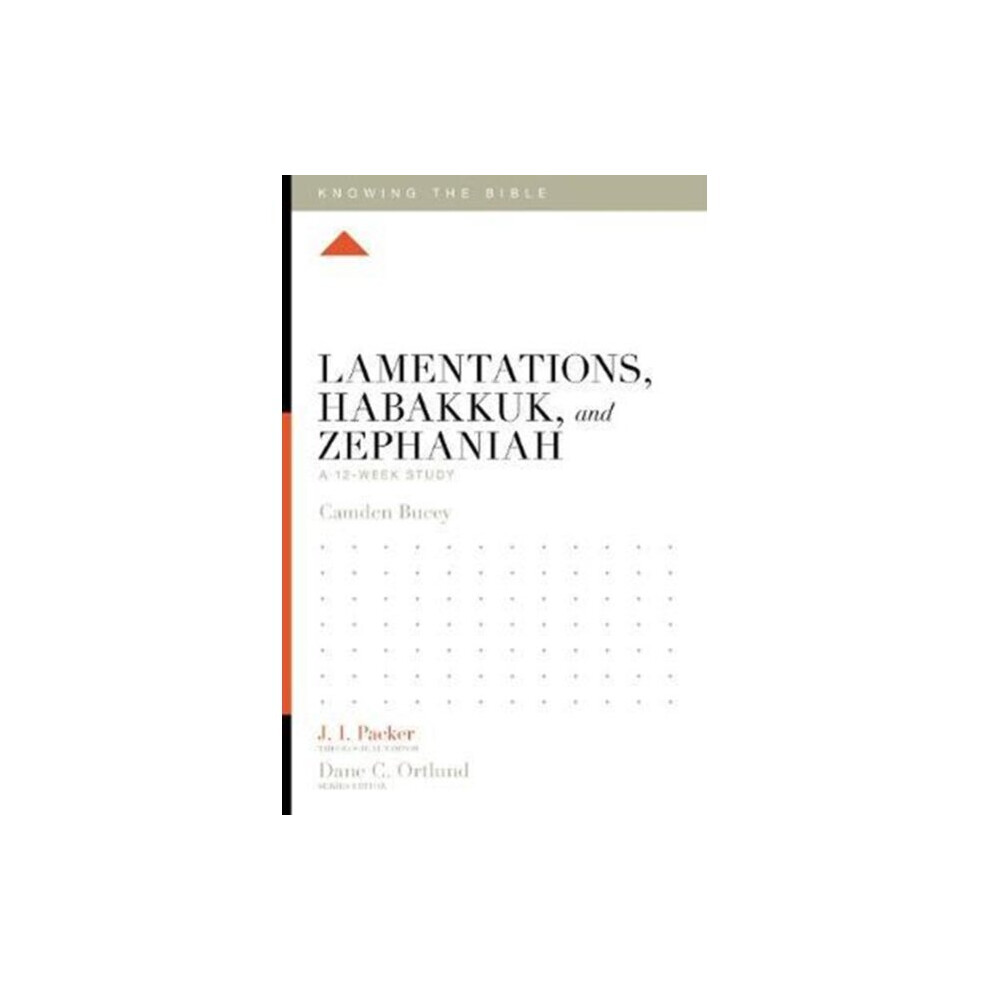 Lamentations Habakkuk and Zephaniah by Bucey & Camden
