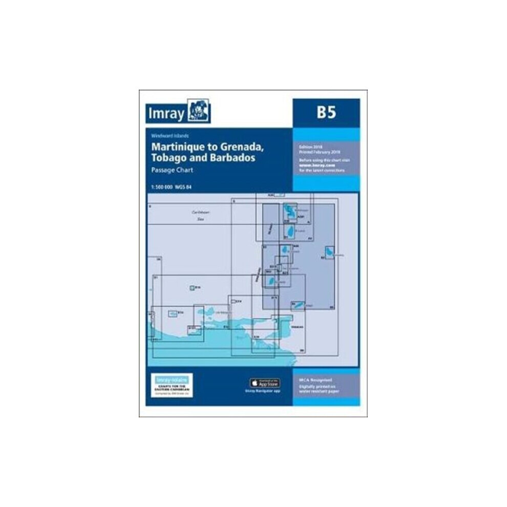Imray & Laurie & Norie & Wilson Ltd Light Imray Chart B5 By Imray