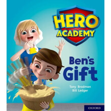 Hero Academy Oxford Level 4 Light Blue Book Band Bens Gift by Bradman & Tony