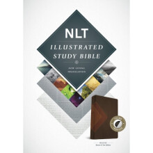 NLT Illustrated Study Bible Tutone BrownTan Indexed by Producer Tyndale