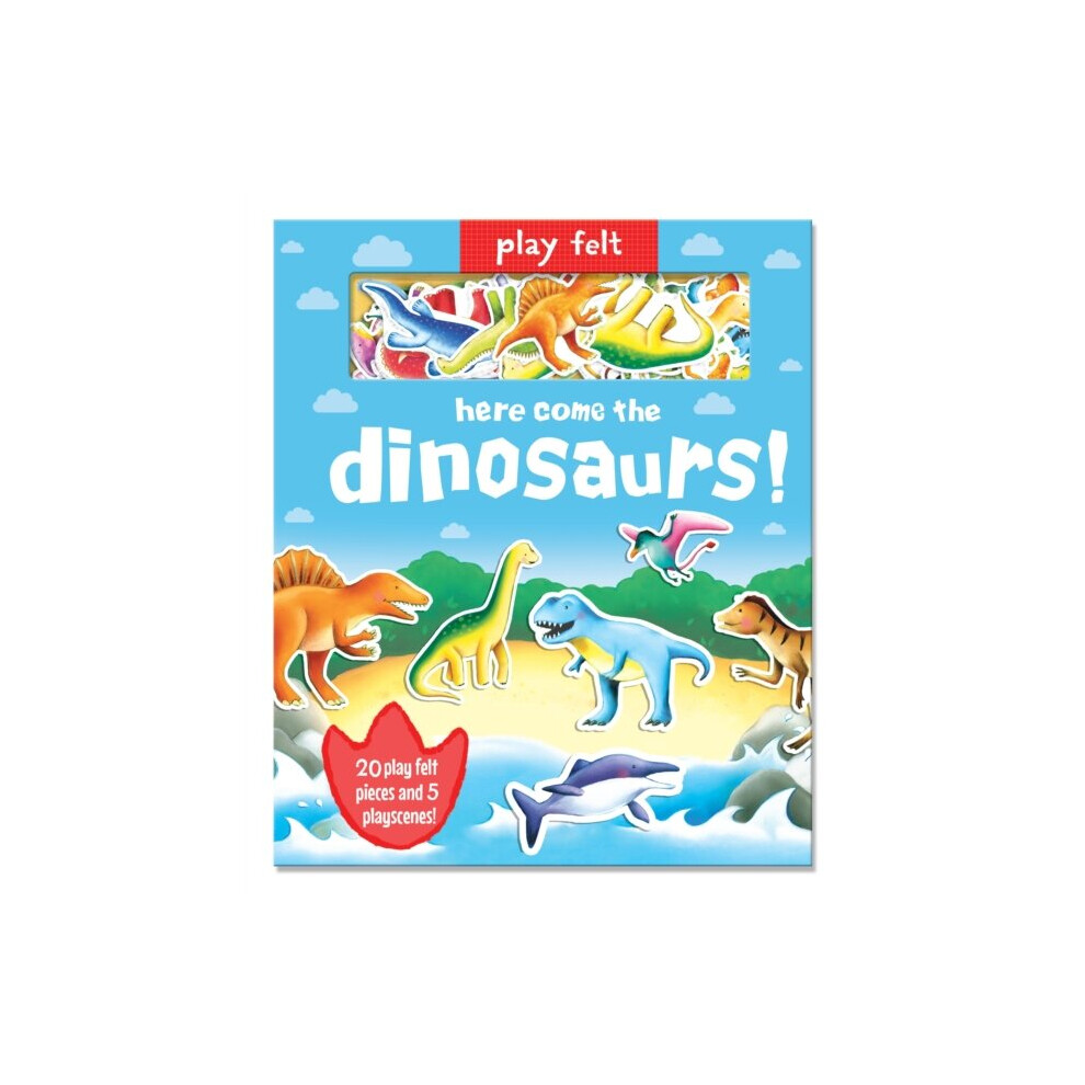 Play Felt Here come the dinosaurs by Wren & Georgina