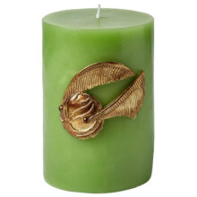 Harry Potter Golden Snitch Sculpted Insignia Candle by Insight Editions