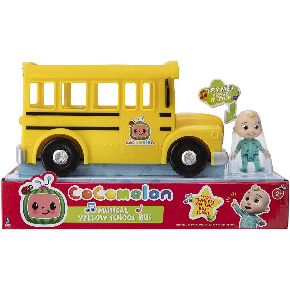 Cocomelon Musical School Bus Yellow