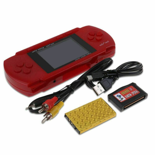 (Red) 3000 GAMES CONSOLE RETRO MEGADRIVE DS VIDEO