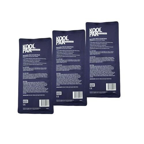 Koolpak Deluxe Reusable Hot/Cold Gel Packs x3 (Triple Pack) on OnBuy