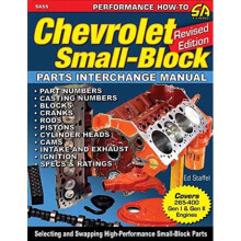 Chevrolet Small Blocks Parts Interchange Manual by Staffel Jnr & Ed