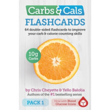 Carbs & Cals FLASHCARDS PACK 1 4th Edition by Cheyette & ChrisBalolia & Yello