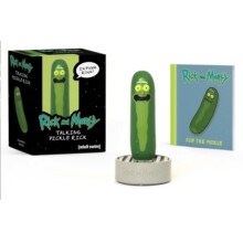 Rick and Morty Talking Pickle Rick by Pearlman & Robb