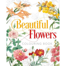 Beautiful Flowers Colouring Book by Gray & Peter