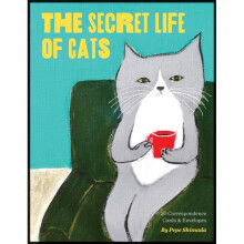 Secret Life of Cats Correspondence Cards by By artist Pepe Shimada