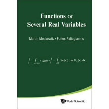 Functions Of Several Real Variables by Moskowitz & Martin City Univ Of New York & UsaPaliogiannis &
