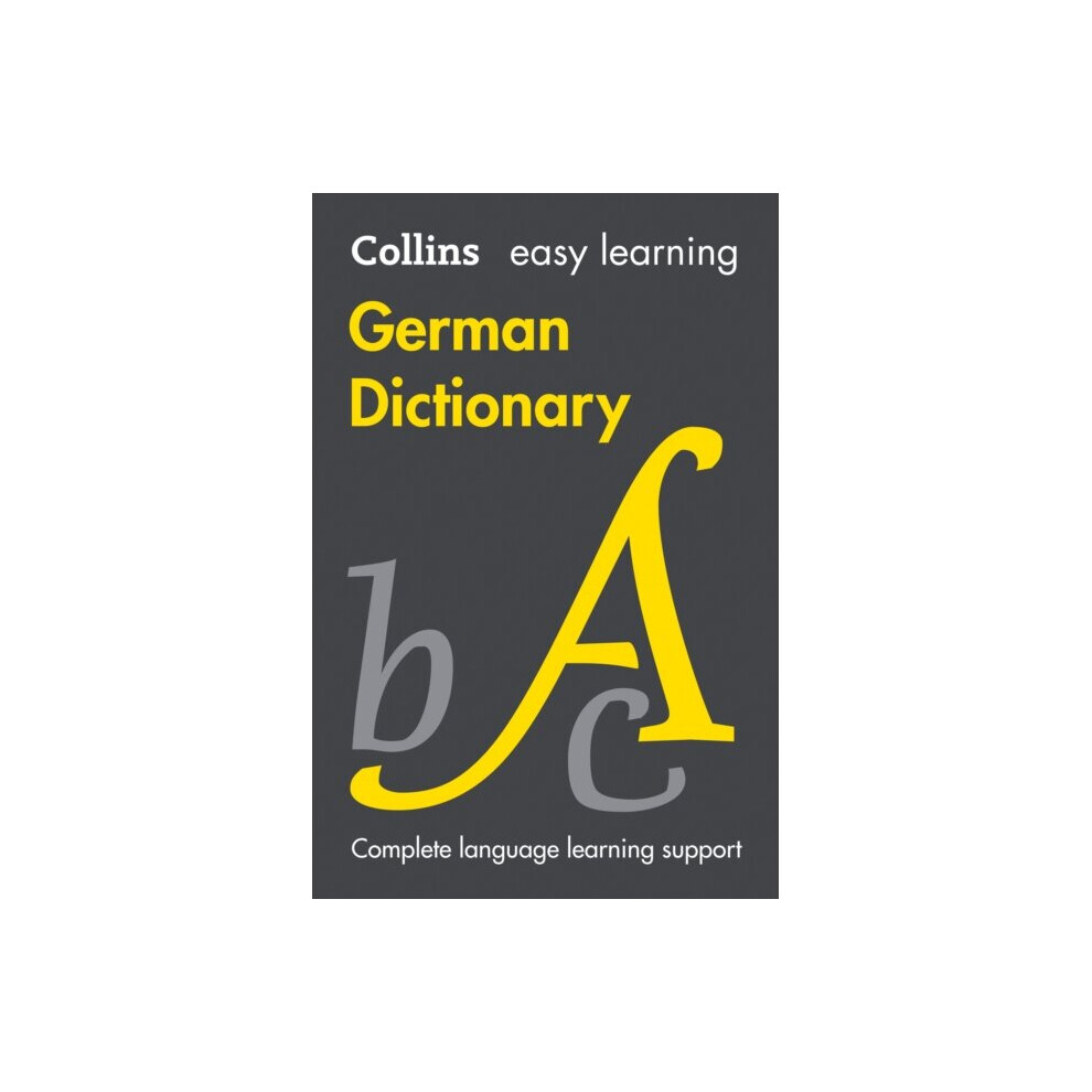 Harpercollins Publishers Easy Learning German Dictionary By Collins Dictionaries
