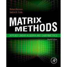 Matrix Methods by Bronson & Richard Richard Bronson is a Professor of Mathematics and Computer Scien