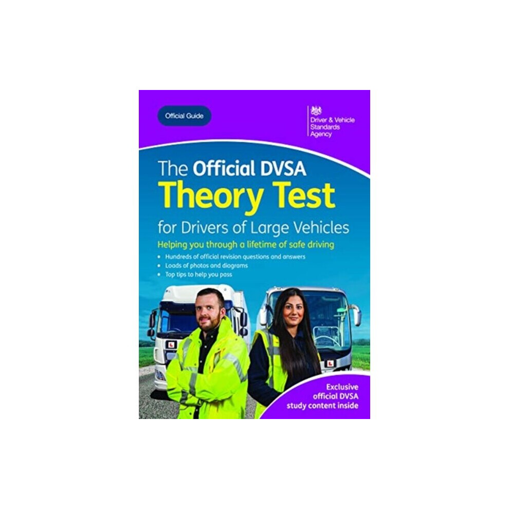 The official DVSA theory test for large vehicles by Driver and Vehicle Standards Agency