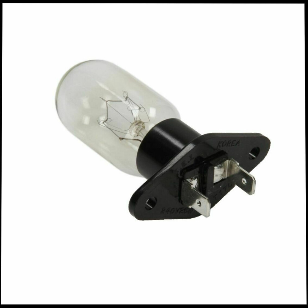 GENUINE WHIRLPOOL PANASONIC BAUKNECHT 25W T170 MICROWAVE OVEN LIGHT BULB LAMP