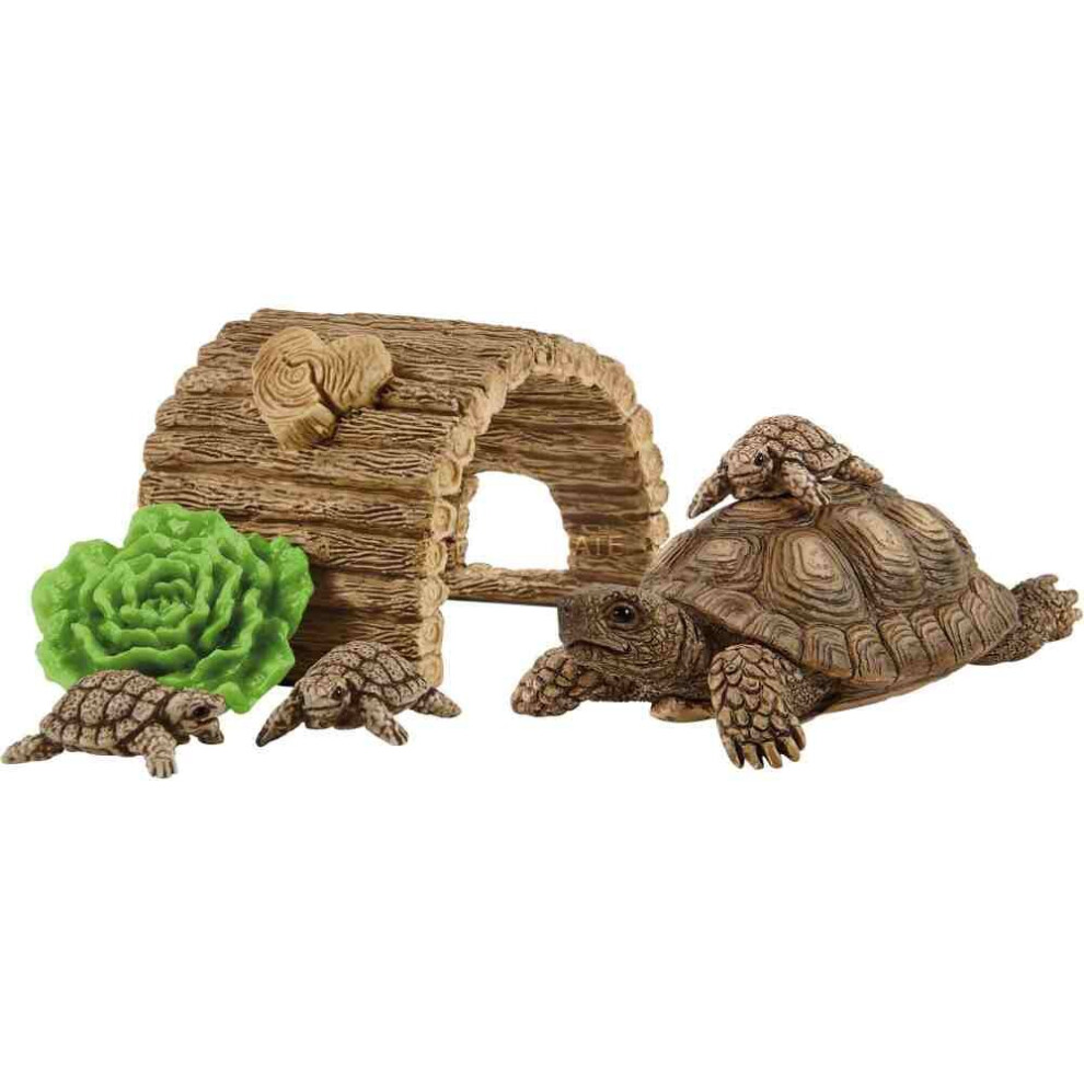 Schleich Home for Tortoise Animal Set for Children over 3 Years Old