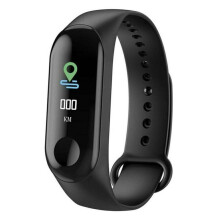 (Black) Bluetooth Smart Watch Heart Rate Blood Pressure Fitness Fitbit Sport Tracker