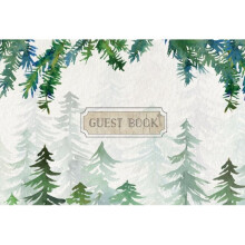 Guest Book Cabin Edition by Editors & Rock Point