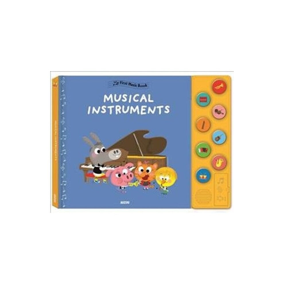 Auzou My First Music Book Musical Instruments By Publishing