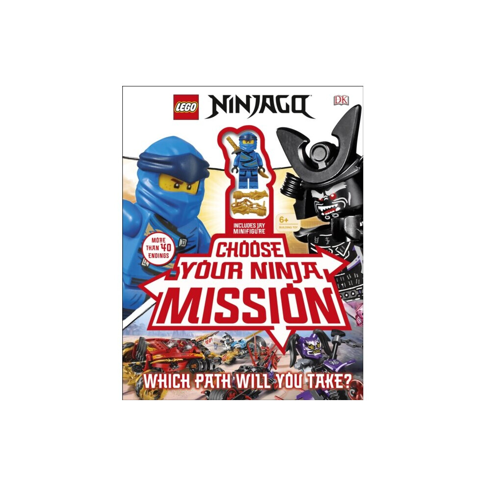 LEGO NINJAGO Choose Your Ninja Mission: With NINJAGO by Simon Hugo (HB 2020) - Image 6