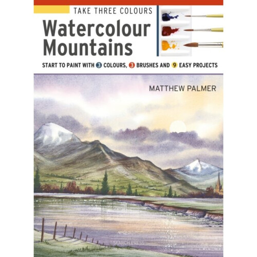 Take Three Colours Watercolour Mountains by Palmer & Matthew