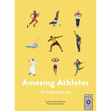 40 Inspiring Icons Amazing Athletes by Billioud & Jean-Michel