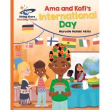 Reading Planet - Ama and Kofis International Day - Orange Galaxy by Akita & Marcelle
