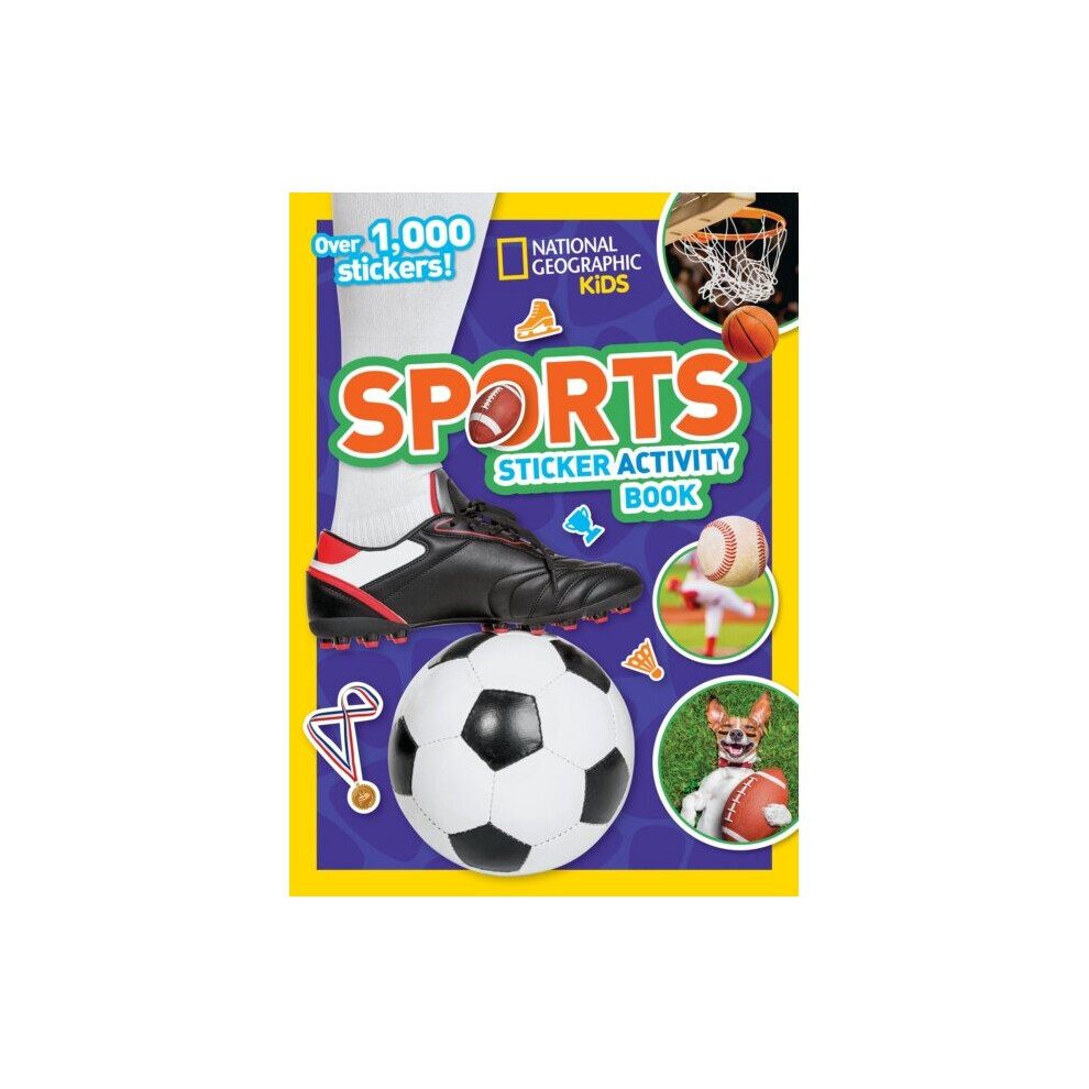 National Geographic Sports Sticker Activity Book By Kids