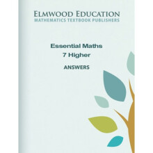 Essential Maths 7 Higher Answers by White & MichaelRayner & David