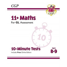 11 GL 10-Minute Tests Maths - Ages 8-9 with Online Edition by Books & CGP
