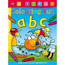 My First Colouring Fun ABC by Illustrated by Angela Hewitt