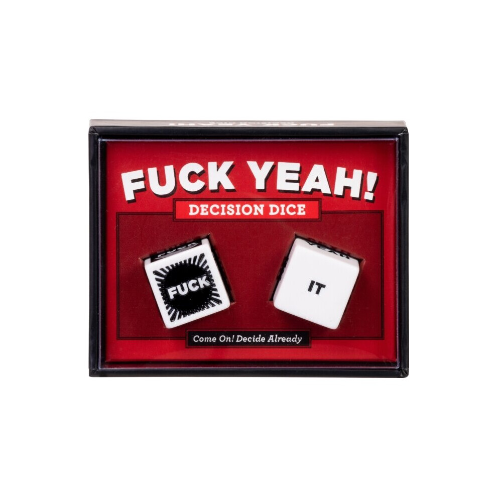 Chronicle Books Fuck Yeah Decision Dice By