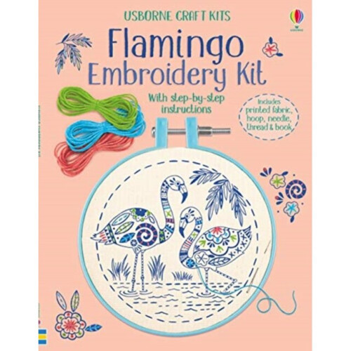 Embroidery Kit Flamingo by Bryan & Lara