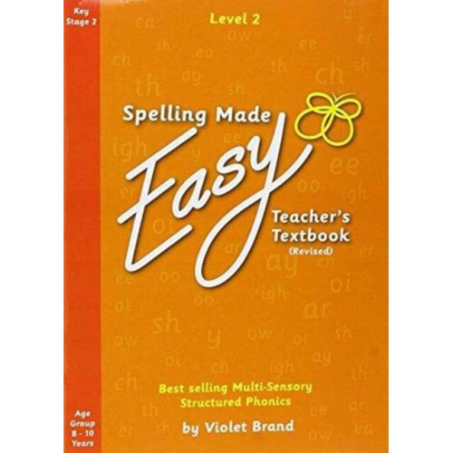Spelling Made Easy Revised A4 Text Book Level 2 by Brand & Violet