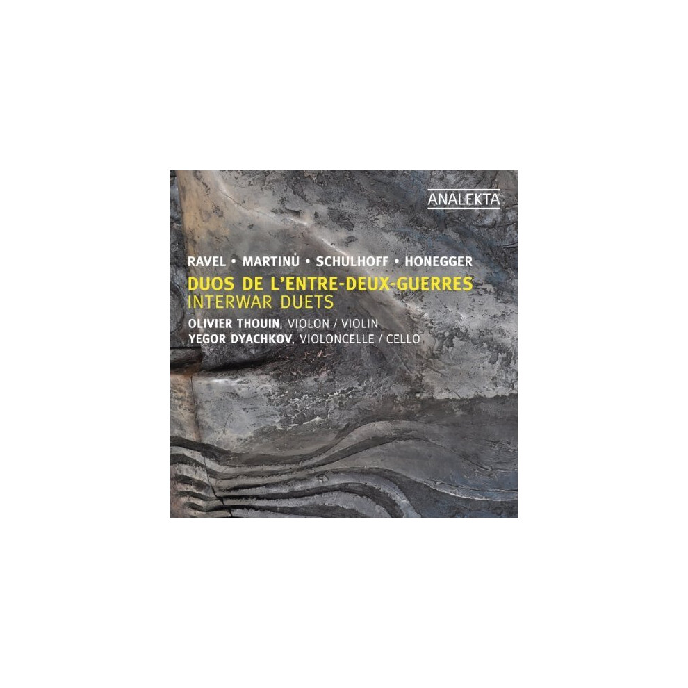 Interwar Duets (for Cello & Violin)