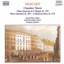 Oboe Quartet, Horn Quintet (Kiss, Kevehazi, Kodaly Quartet)