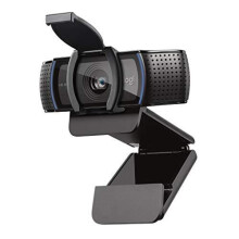 Logitech C920S HD Pro Webcam, Full HD 1080p/30fps Video Calling, Clear Stereo Audio, HD Light Correction, Privacy Shutter, Works with Skype, Zoom, F