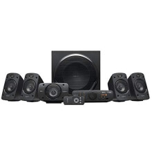 Logitech Z906 5.1 Surround Sound Speaker System, THX, Dolby & DTS Certified, 1000 Watts Peak Power, Multi -Device, Multiple Audio Inputs, UK Plug, P