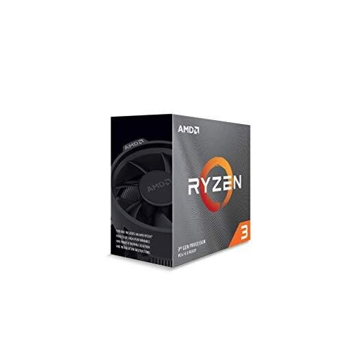 AMD AMD Ryzen 3 3300X Processor (4C/8T, 18 MB Cache, 4.3 GHz Max Boost) 1