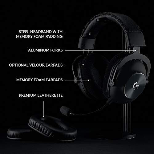 Logitech Gaming-Headset - Kabellos - Logitech G - Pro X - Bluetooth - PC - Schwarz 1