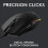 Logitech Mouse da gioco - Filare - Logitech G - G203 - Nero 8