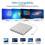 Somdar External CD Drive, Portable USB CD DVD Writer Reader Player Burner,Optical Drives Low Noise for Laptop/Mac/MacBook Pro/Windows 6