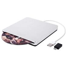 Somdar External CD Drive, Portable USB CD DVD Writer Reader Player Burner,Optical Drives Low Noise for Laptop/Mac/MacBook Pro/Windows