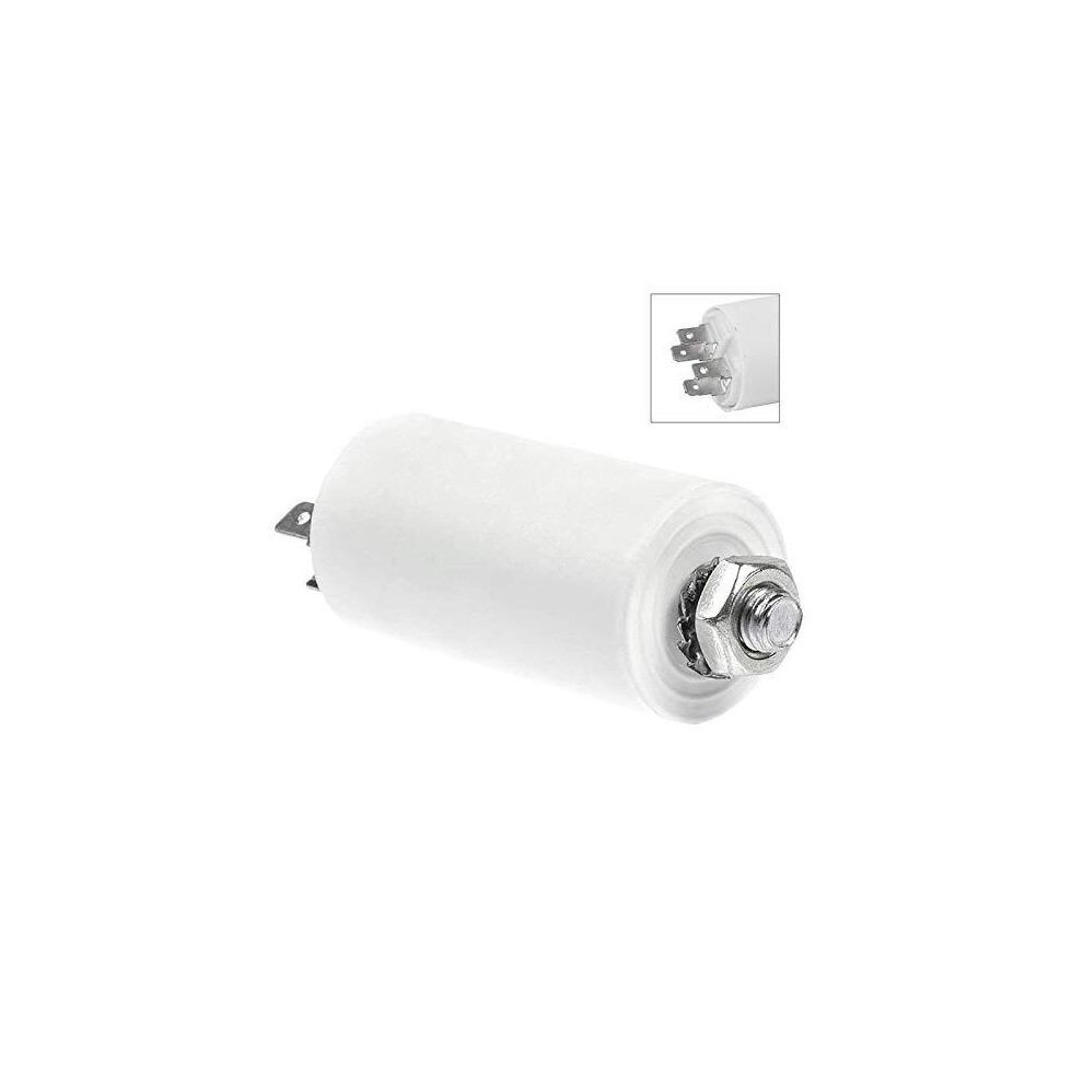 Spares2go Start Run Motor Capacitors for Beko Appliances Microfarad 5UF (Spade Connector/Tags)