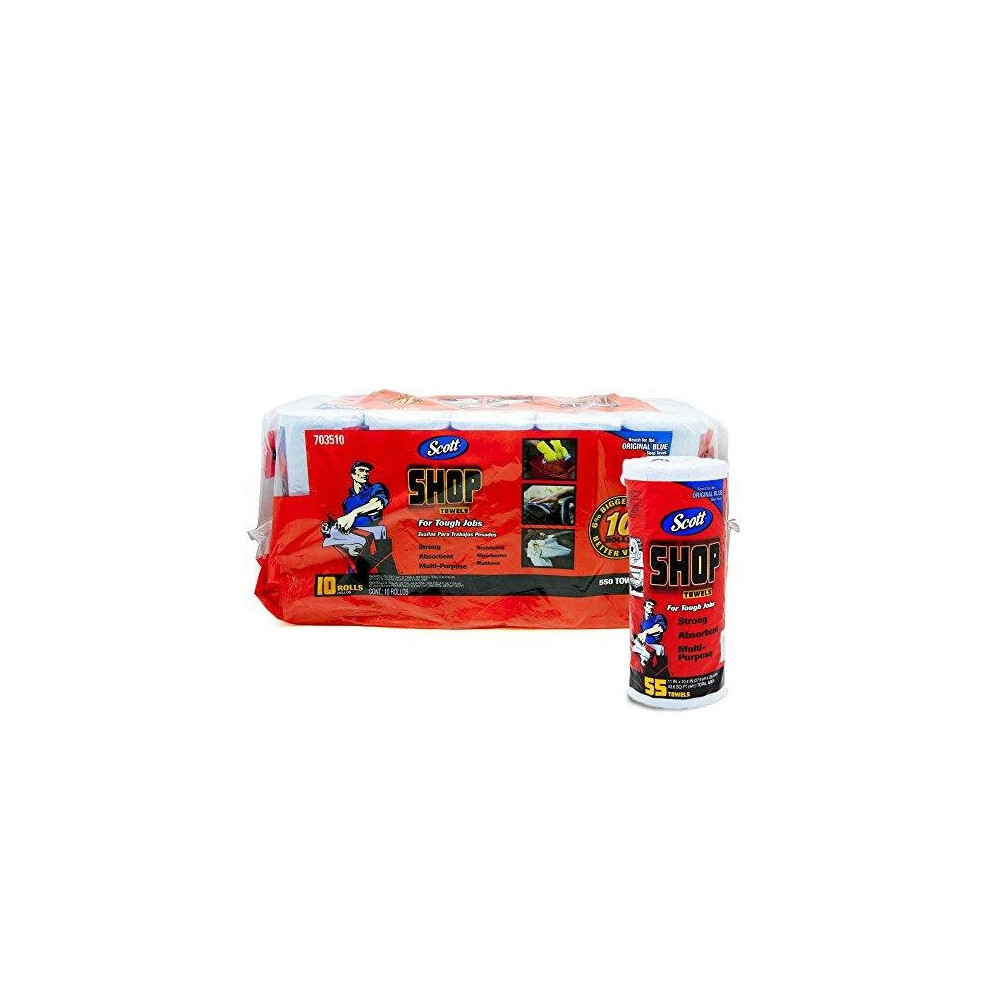Scott Multi Purpose Shop Towels Cleaning Paper Wipe Towel